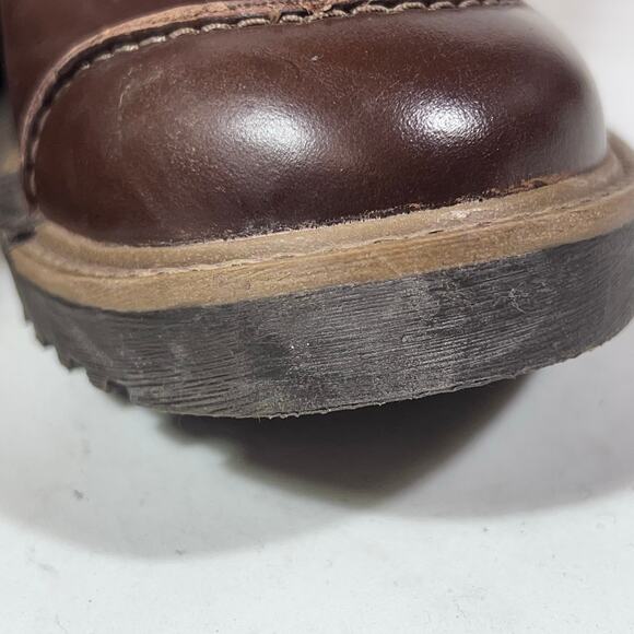 Clarks Hinsdale Mid Lace Up Chukka Boot Men 8.5 Brown Leather New - Picture 16 of 16